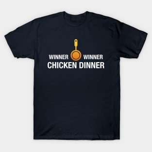 Battlegrounds Winner Winner Chicken Dinner - PUBG Gaming T-Shirt